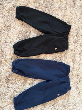 GAP Kids Fleece Joggers - Black & Navy